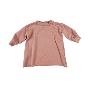 Go Gently Nation Organic Pink Sweatshirt Dress 6-12 months